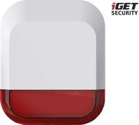 iGET SECURITY EP11 - sirène extérieure alimentée par pile ou par secteur pour l'alarme iGET M5-4G