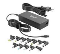 iggual Chargeur universel 90 W CUA-C-12T - 11 fiches DC + USB-C, sélection auto, compact