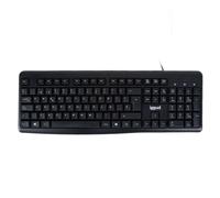 iggual CK-BASIC2-105T clavier Bureau USB QWERTY Noir