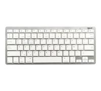 iggual - Clavier - 60% - TKL - sans fil - Bluetooth 3.0 - QWERTY - argent blanc G