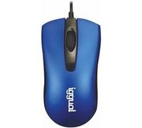 iggual COM-BUSINESS-1200DPI (A) - Souris - ergonomique - droitiers et gauchers - optique - 3 boutons - filaire - USB - bleu marine G