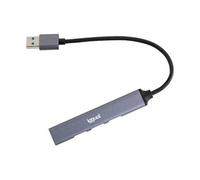 iggual - Concentrateur (hub) - 3 x USB 2.0 + 1 x SuperSpeed USB - de bureau