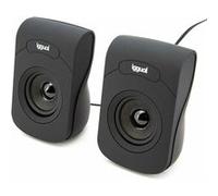 iggual - Haut-parleurs - pour PC - canal 2.0 - USB - 6 Watt (Totale) - noir G