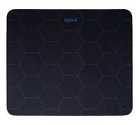 iggual Hexa 1 Tapis de souris de jeu Noir, Bleu
