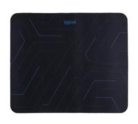 iggual Hexa-2 Tapis de souris de jeu Noir, Bleu