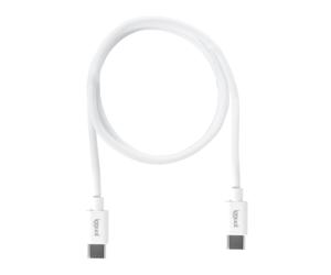 iggual IGG317365 câble USB USB 2.0 1 m USB C Blanc