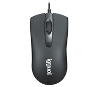 iggual IGG317648 souris Bureau Ambidextre USB Type-A 1200 DPI