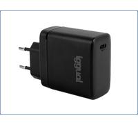 iggual IGG318430 chargeur d'appareils mobiles Téléphone portable, Chargeur électrique, Smartphone, Smartwatch, Tablette Noir Secteur Charge rapide Intérieure