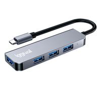 iggual IGG319239 hub & concentrateur USB 3.2 Gen 1 (3.1 Gen 1) Type-C 5000 Mbit/s Argent