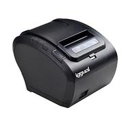 iggual TP8002 - Imprimante d'étiquettes - transfert thermique - Rouleau (8,3 cm) - 203 dpi - jusqu'à 260 mm/sec - USB, LAN - noir Noir G