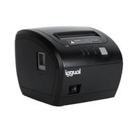 iggual Imprimante thermique de tickets de 80 mm Largeur 230 mm/s avec interface de connexion USB, WiFi et port RJ11