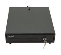 Iggual Iron-10 - Tiroir-Caisse Électronique - 12 V - Noir