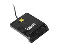 iggual Lecteur de cartes ID DNI SIP USB 2.0 noir