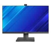 iggual - Moniteur ML24WC 23,8 pouces 16:9 - Full HD - Panneau LED IPS 100 Hz - Webcam télescopique intégrée pour vidéoconférences - Écran et cadre ultra-fins - Inclinable - VGA HDMI (54,4 x 32,3 x 4,2