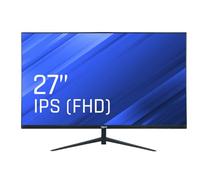 iggual - Moniteur Full HD 27 Pouces, écran LED avec Panneau IPS, Cadre Ultra-Fin, résolution 1920x1080, fréquence 120 Hz, Temps de réponse 1 ms, connectiques HDMI et VGA Standards