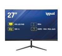 iggual Moniteur ML27S 27 pouces Full HD (1920x1080) IPS 120 Hz 1 ms HDMI/VGA