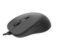 iggual OFFICE-ELITE-PRO-6D Souris USB 3600 dpi - Souris optique ergonomique droite avec 6 boutons, dpi réglable, câble 1,5 m, Plug & Play, compatible Windows Mac Linux Android - Noir