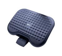 iggual RP3 Reposapiés Ajustable Con Bultos de Acupresión Negro