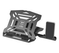 iggual Support PC portable RPSV17A jusqu'à 17" pliable 8 angles support téléphone antidérapant