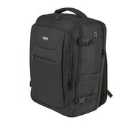 iggual Sac à dos Voyage Pro Tech pour ordinateur portable jusqu'à 17" - Compartiment indépendant, ouverture 180°, poche anti-vol, multi-organisation, résistant à la pluie légère - Voyage de travail.