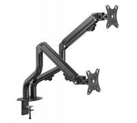 iggual SPMP02 Supporto a morsetto per 2 monitor 17 -32 pro