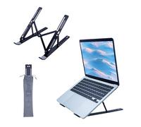 Iggual Support porte-bagages Paisible en aluminium Noir 17