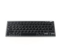 iggual TECLADO Bluetooth Slim TKL-BT Negro