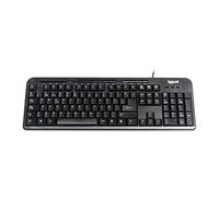 iggual Clavier multimédia CK-BASIC-120T USB QWERTY (espagnol) Noir