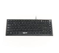 iggual TECLADO USB COMPACTO TKL Slim TKL-USB Negro
