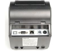 iggual TP8002 - Imprimante d'étiquettes - transfert thermique - Rouleau (8,3 cm) - 203 dpi - jusqu'à 260 mm/sec - USB, LAN - noir Noir G