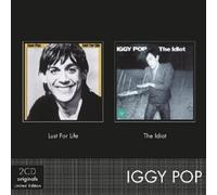IGGY POP (2CD ORIGINALS) - LUST FOR LIFE+THE IDIOT 2 CD INTERNATIONAL POP NEUF