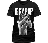 IGGY POP MIC Stance - T-Shirt - Manches Courtes - Homme - Noir - X-Large (Taille Fabricant: X-Large)