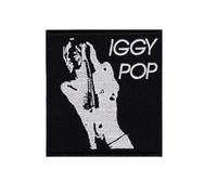 Iggy Pop Parrain du Punk Rock Iguana Patch Patch Brodé Iron on Applique Accessoire