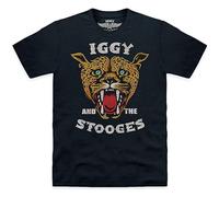 Iggy Stooges Mens T-Shirt Casual Cotton Unisex White Tees Tops M
