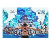 IGHSNZUH Puzzle D'Anime One Piece 1000 Pièces, Puzzle Intellectuel En Bois, Jouets, Affiche D'Anime, Image D'Art Mural Pour La Décoration de La Maison, Cadeau D'Anniversaire Pour Enfants Et Familles