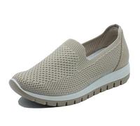 IGI&Co 1150033 T.Recy Cream Mocassins pour Femme en Tissu, Crème, 39 EU