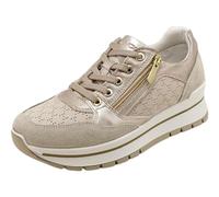 IGI&CO Femme Anisia Plat Oxford, Beige, 35 EU
