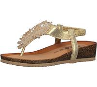 Igi&Co Femme Antibes Tongues, Platine, 36 EU