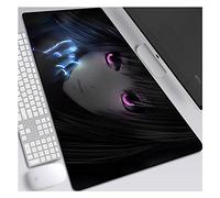IGIRC Angel Beats 800X300Mm Mouse Pad, Extended XXL Grand Tapis De Souris De Jeu Professionnel avec Base De 3Mm D'Épaisseur, pour Ordinateurs Portables