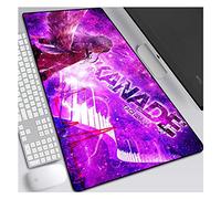 IGIRC Angel Beats 800X300Mm Mouse Pad, Extended XXL Grand Tapis De Souris De Jeu Professionnel avec Base De 3Mm D'Épaisseur, pour Ordinateurs Portables, Pc, B