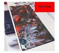 IGIRC Anime Beautiful Girl 900X400Mm De Monstre De Poche, Tapis De Souris Gaming De Précision Et De Rapidité avec Base De 3Mm D'É Paisseur, pour Ordinateurs Portables, C