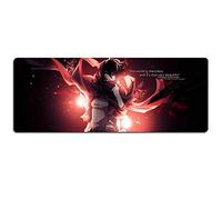 IGIRC Attaque du Tapis De Souris Géant Speed Gaming, Tapis De Souris 800X300Mm, Grand Tapis De Souris Grand Format XXL avec Base Épaisse De 3 Mm, pour Ordinateurs Portables, Pc, N