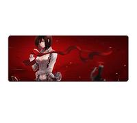 IGIRC Attaque du Tapis De Souris Géant Speed Gaming, Tapis De Souris 800X300Mm, Grand Tapis De Souris Grand Format XXL avec Base Épaisse De 3 Mm, pour Ordinateurs Portables, Pc, M