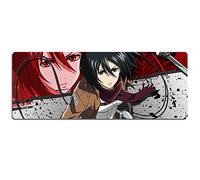 IGIRC Attaque du Tapis De Souris Géant Speed Gaming, Tapis De Souris 800X300Mm, Grand Tapis De Souris Grand Format XXL avec Base Épaisse De 3 Mm, pour Ordinateurs Portables, Pc, S