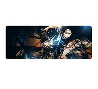 IGIRC Attaque sur Le Tapis De Souris Géant Speed Gaming |Tapis De Souris XXL | 800 X 300Mm Grand Format |Base De 2Mm D'Épaisseur | Précision Et Vitesse Parfaites, U