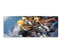 IGIRC Attaque sur Le Tapis De Souris Géant Speed Gaming |Tapis De Souris XXL | 800 X 300Mm Grand Format |Base De 2Mm D'Épaisseur | Précision Et Vitesse Parfaites, B