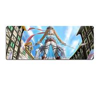 IGIRC Attaque sur Le Tapis De Souris Géant Speed Gaming |Tapis De Souris XXL | 800 X 300Mm Grand Format |Base De 2Mm D'Épaisseur | Précision Et Vitesse Parfaites, P