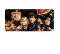 IGIRC Comment Dresser Votre Tapis De Souris Dragon, 800 X 300 X 3 Mm, Base en Caoutchouc Antidérapante, Compatible avec Les Souris Laser Et Optiques, A