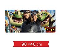 IGIRC Comment Dresser Votre Tapis De Souris Dragon 900X400Mm, Tapis De Souris Gaming De Précision Et De Rapidité avec Base De 3Mm D'Épaisseur, pour Ordinateurs Portables