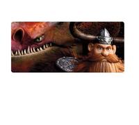 IGIRC Comment Entraîner Votre Tapis De Souris Dragon, 800 X 300 X 3 Mm, Base en Caoutchouc Antidérapante, Compatible avec Les Souris Laser Et Optiques, M